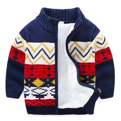 Cardigan Tejido Grueso para Niños - Suéter Cálido y Acogedor - Image 18