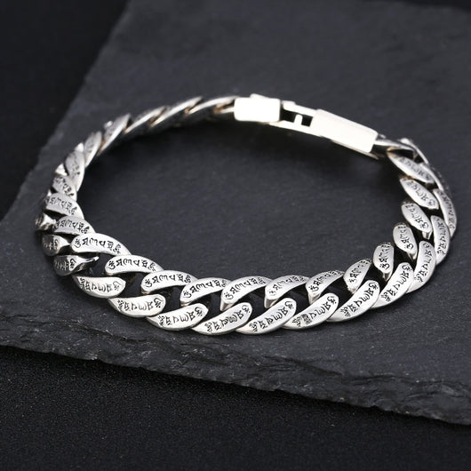 Pulsera para Hombre con Seis Palabras de Sabiduría - Image 6