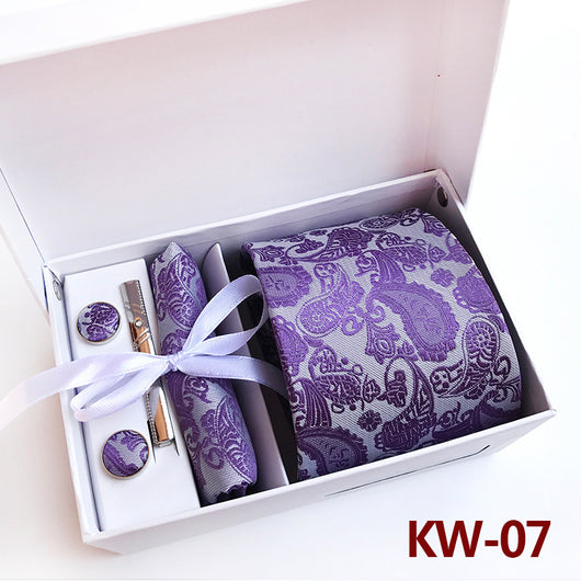 Estuche de Regalo Corbatas para Hombre - Set 6 Piezas Traje Ejecutivo - Image 7
