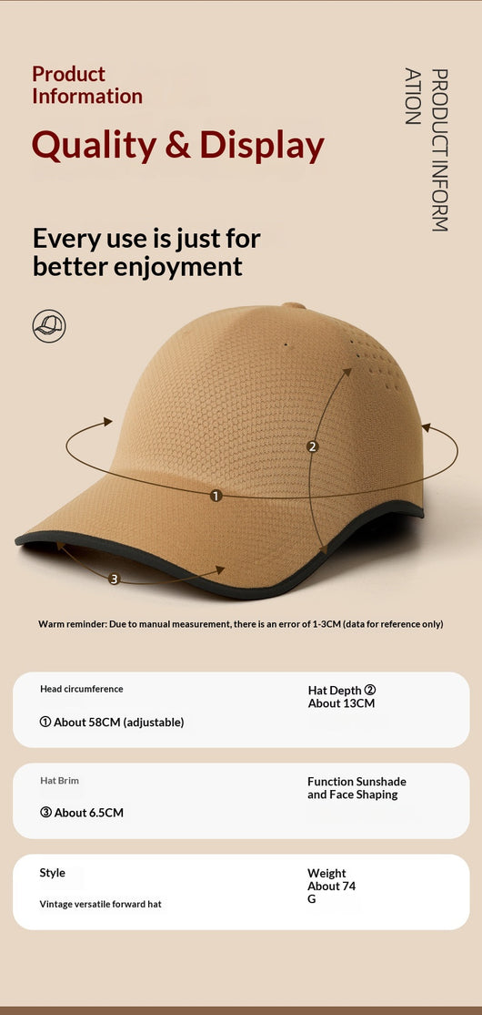 Gorra de Béisbol Transpirable para Hombre - Diseño Versátil Deportivo - Image 12
