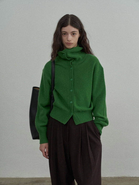 Suéter Cuello Alto de Lana Pura Suave y Cálido - Image 19