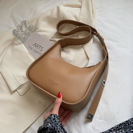 Bolso Retro Bandolera con Correa Ancha Ajustable - Image 6