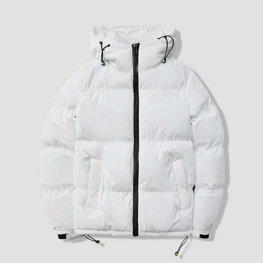 Abrigo de Invierno Acolchado con Capucha para Hombre - Image 2