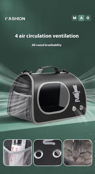 Bolsa Transportadora para Gatos Grande con Soporte y Amplia Capacidad - Image 22