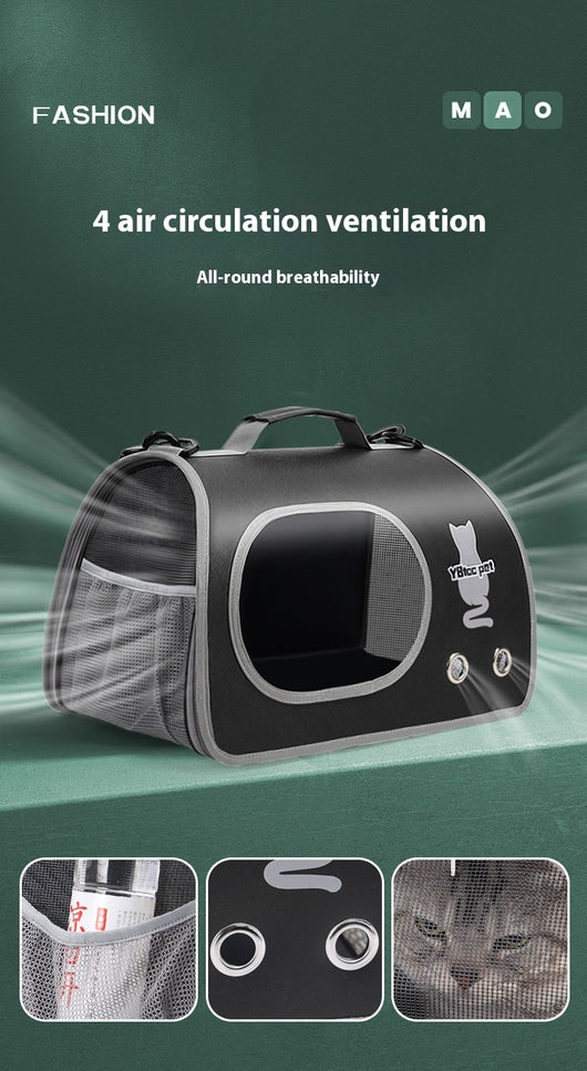 Bolsa Transportadora para Gatos Grande con Soporte y Amplia Capacidad - Image 22