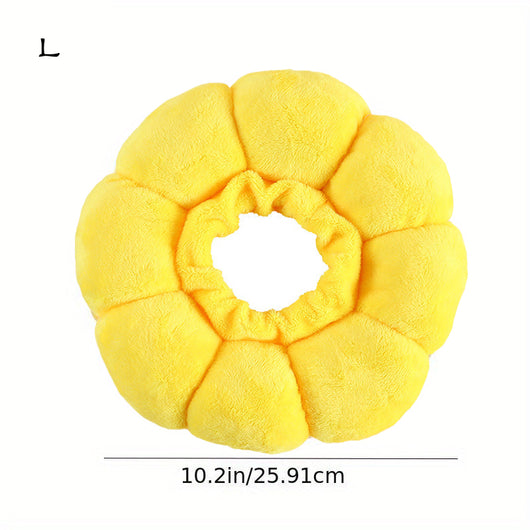 Collar Isabelino Ajustable para Mascotas Pequeñas - Cono de Recuperación Postquirúrgico Diseño Girasol - Image 18