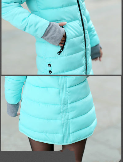 Chaqueta Acolchada con Guantes Integrados y Capucha - Image 16