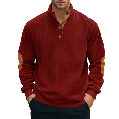 Suéter Casual de Cuello Alto para Hombre - Otoño e Invierno - Image 18