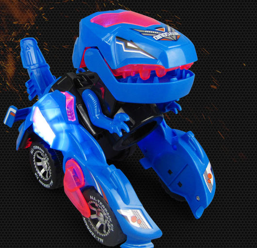 Auto Dinosaurio Transformable con Luz y Música - Juguete Eléctrico Infantil - Image 9