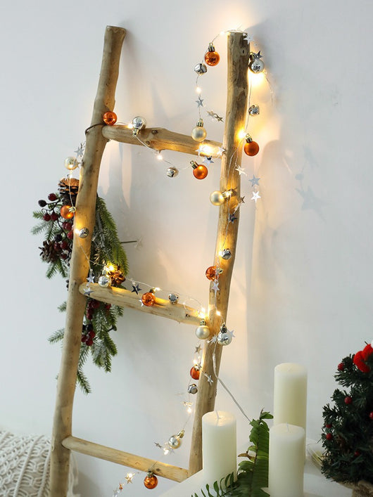 Cadena de Luces LED con Campanas Navideñas - Decoración Navideña Interior - Image 41