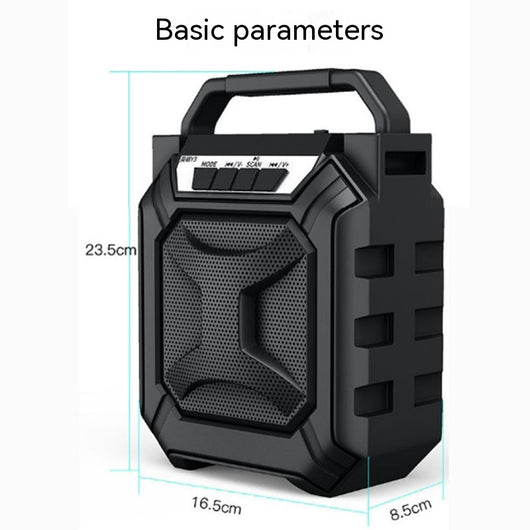 Parlante Bluetooth Portátil para Exteriores con Radio Inalámbrica - Image 6