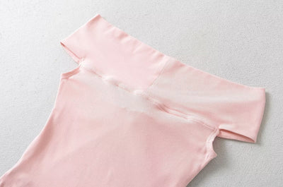 Camiseta Manga Corta con Pliegues y Capas Anudadas - Image 29