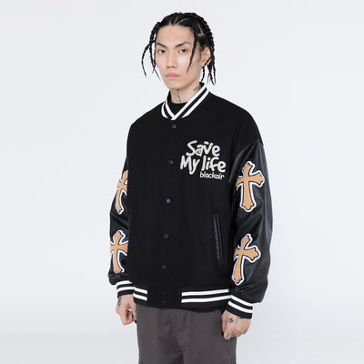 Jersey de Béisbol Hip Hop Street Tide con Bordado Cruzado - Image 11