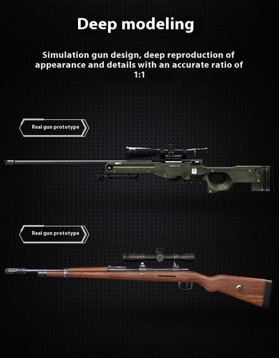 Rifle Francotirador Táctica Armado - Bloques de Construcción Educativos - Image 14