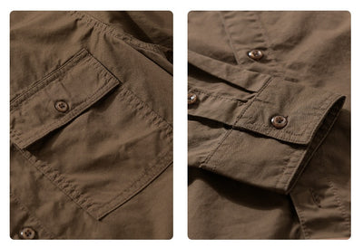 Polo Cargo Casual Hombre Colores Sólidos - Image 20