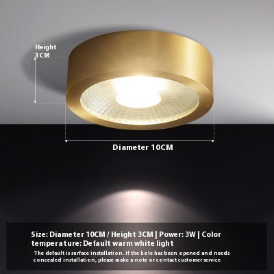 Downlight LED Empotrado de Cobre Ultrafino - Foco de Techo Moderno - Image 10