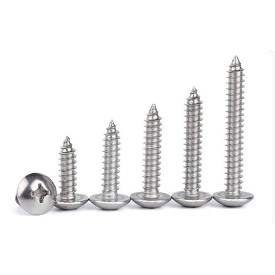 Tornillo Autorroscante de Acero Inoxidable Cabeza Ancha Tipo Champiñón - Image 75