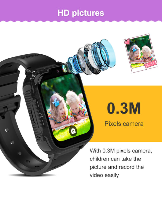 Reloj Inteligente Infantil con Llamadas y GPS Resistente al Agua - Image 11
