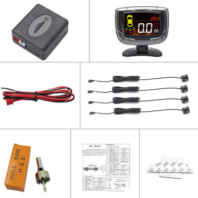 Sensor de Reversa Inalámbrico Inteligente con Voz para Vehículos - Image 17