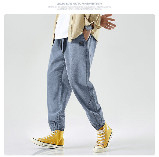 Pantalones Cargo Deportivos Holgados Estilo Coreano para Hombre - Image 7