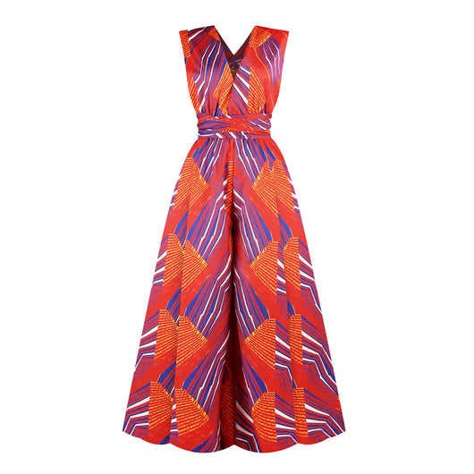 Jumpsuit Ancho para Mujer con Múltiples Opciones de Ajuste - Image 6