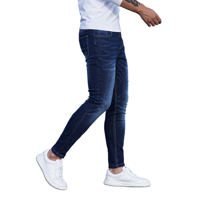 Pantalones Skinny Denim Azul con Elastano para Hombre - Image 3