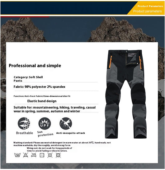 Pantalones Técnicos Impermeables para Hombre - Transpirables y Resistentes - Image 32