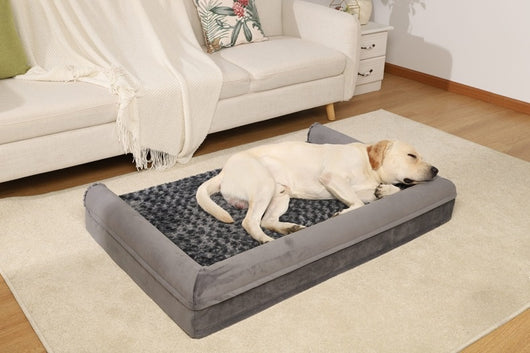 Sofá Cama Desmontable para Mascotas con Terciopelo Embossed y Espuma - Image 24