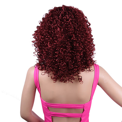 Peluca Rizada Afro Sintética Premium para Mujeres Negras - Image 6