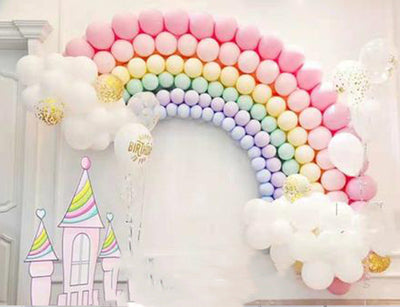 Arreglo de Globos Festivos de Látex para Cumpleaños - Image 3