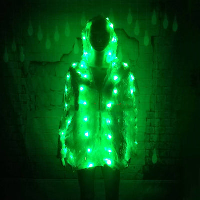 Chaqueta Brillante con Lentejuelas y Luz LED Integrada - Image 6