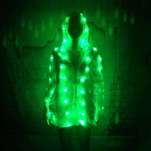 Chaqueta Brillante con Lentejuelas y Luz LED Integrada - Image 6