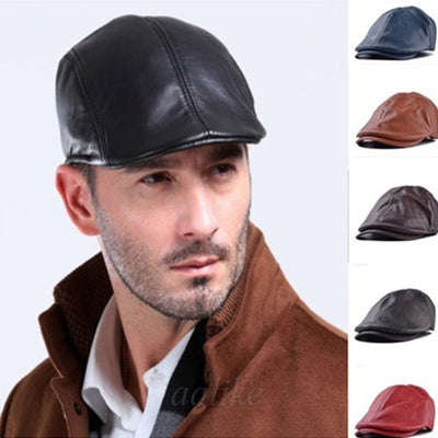 Gorra de Cuero Vintage Estilo Británico Unisex - Image 14