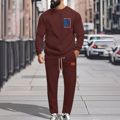 Suéter Deportivo Combinado Dos Piezas - Conjunto Casual Moderno - Image 8