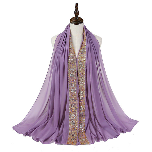 Pañuelo de Encaje con Perlas para Mujer - Elegancia y Estilo - Image 18