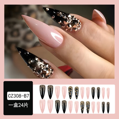 Uñas Postizas de Diamante Resistente - Diseño Europeo Premium - Image 30