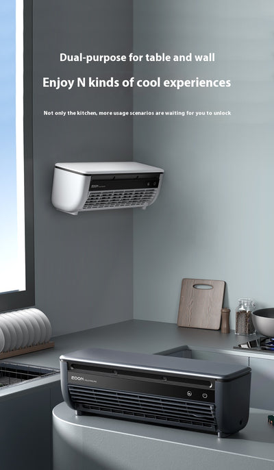 Ventilador Recargable de Pared con Control Remoto para el Hogar - Image 17
