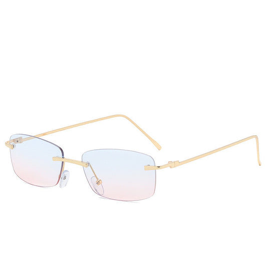 Gafas de Sol sin Marco con Lentes Oceánicas de Corte Perfecto - Image 2