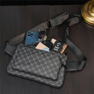 Bolsa Crossbody Multifuncional para Hombre - Pecho y Cintura - Image 2
