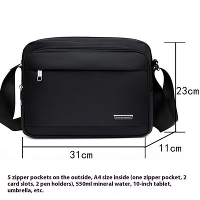 Bolsa Mensajera Oxford Ejecutiva Multicompartimento - Image 7