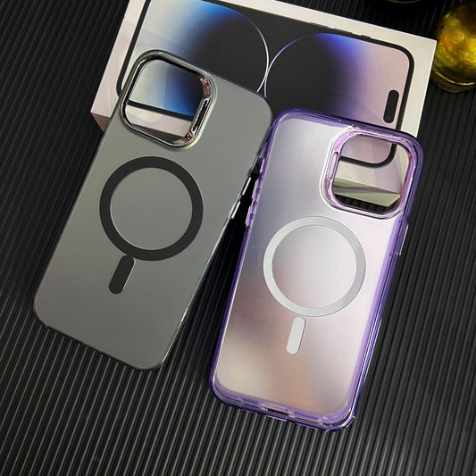Funda Magnética de Plata Mate con Sujeción Segura - Image 2