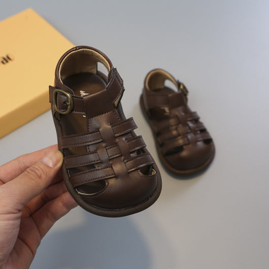 Sandalias Tejidas para Niñas - Zapatos Infantiles Romanos con Diseño Calado - Image 11