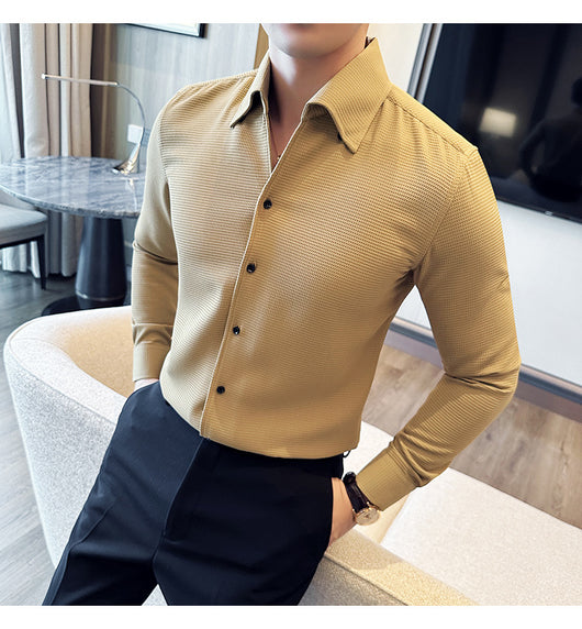 Camisa Térmica Textura Waffle Cuello V Manga Larga - Image 17