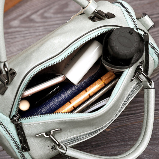 Bolso Mensajero Boston de Un Hombro para Mujer - Image 9