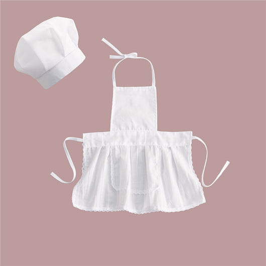 Conjunto de Delantal y Gorro de Chef para Niños - Image 11