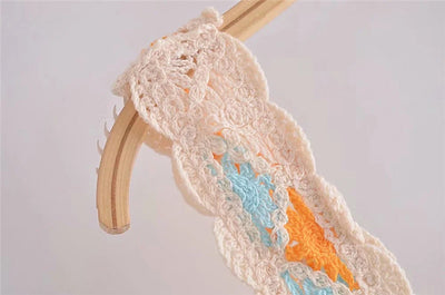 Vestido Corto Tejido Crochet con Tirantes y Cintura Alta Diamante - Image 13
