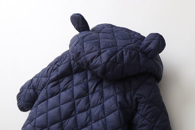Mameluco Térmico Infantil con Capucha y Forro Polar para Invierno - Image 34