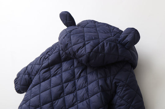 Mameluco Térmico Infantil con Capucha y Forro Polar para Invierno - Image 34