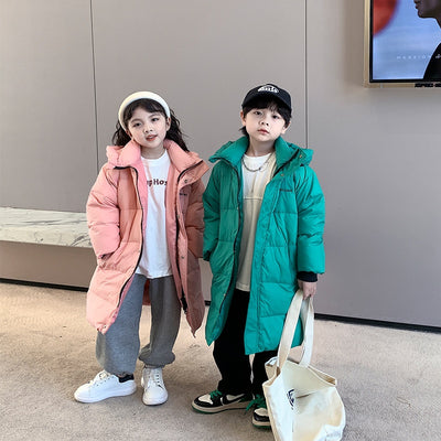 Chaqueta Acolchada Infantil de Plumón Grueso - Image 19