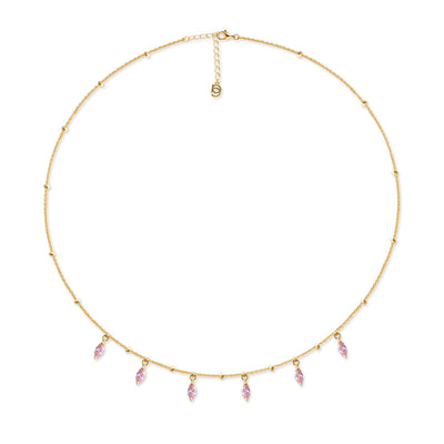 Collar de Plata Esterlina con Circón para Mujer - Image 3
